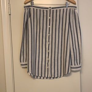 Derek K Lam 10 Crosby cold shoulder blouse.